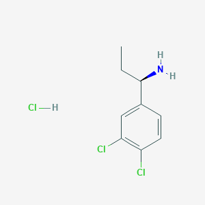 (1R)-1-(3,4-dichlorophenyl)propan-1-amine hydrochloride