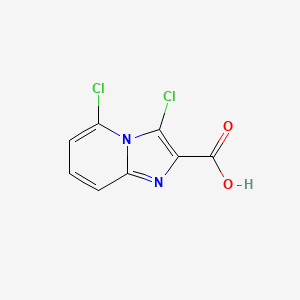 3,5-Dichloroimidazo[1,2-a]pyridine-2-carboxylic acid