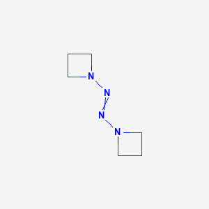 molecular formula C6H12N4 B14475462 Bis(azetidin-1-yl)diazene CAS No. 67523-80-2