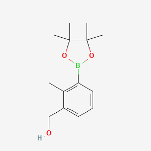 (2-Methyl-3-(4,4,5,5-tetramethyl-1,3,2-dioxaborolan-2-yl)phenyl)methanol