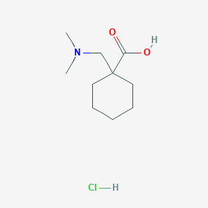 1-[(Dimethylamino)methyl]cyclohexane-1-carboxylic acid hydrochloride