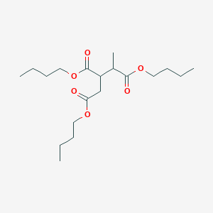 molecular formula C19H34O6 B14475829 Tributyl butane-1,2,3-tricarboxylate CAS No. 67549-46-6