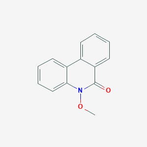 molecular formula C14H11NO2 B14475865 5-Methoxyphenanthridin-6(5H)-one CAS No. 69605-58-9
