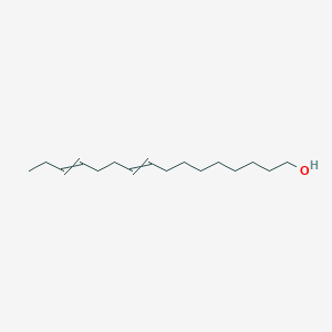 molecular formula C16H30O B14476207 Hexadecadien-1-ol CAS No. 71185-86-9