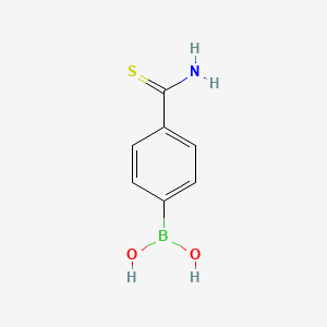 B1447625 4-Boronophenylthiocarboxamide CAS No. 850589-35-4