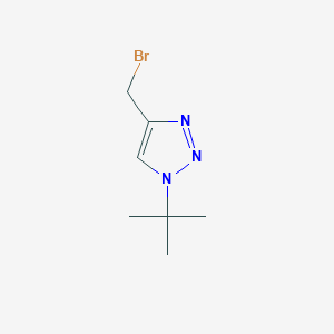 4-(bromomethyl)-1-tert-butyl-1H-1,2,3-triazole
