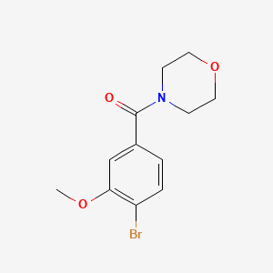 Methanone, (4-bromo-3-methoxyphenyl)-4-morpholinyl-