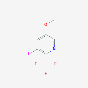 3-Iodo-5-methoxy-2-(trifluoromethyl)pyridine