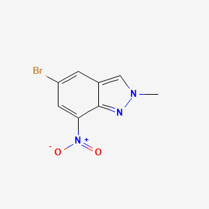 5-bromo-2-methyl-7-nitro-2H-indazole