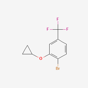 1-Bromo-2-cyclopropoxy-4-(trifluoromethyl)benzene