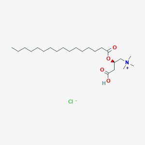 molecular formula C23H46ClNO4 B144768 Palmitoyl-L-carnitine chloride CAS No. 18877-64-0