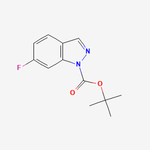 tert-Butyl 6-fluoro-1H-indazole-1-carboxylate