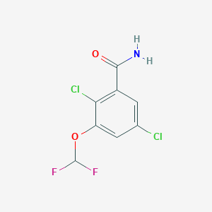 2,5-Dichloro-3-(difluoromethoxy)benzamide