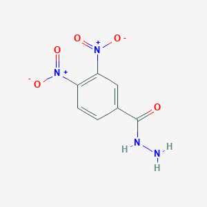 molecular formula C7H6N4O5 B14477019 3,4-Dinitrobenzohydrazide CAS No. 67345-79-3
