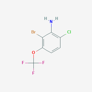 2-Bromo-6-chloro-3-(trifluoromethoxy)aniline