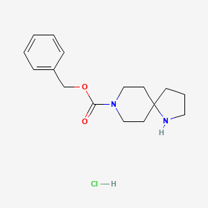 molecular formula C16H23ClN2O2 B1447721 8-Cbz-1,8-diazaspiro[4.5]decane hydrochloride CAS No. 928034-35-9