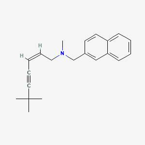 molecular formula C21H25N B1447722 伊索特比萘芬，(Z)- CAS No. 926281-74-5