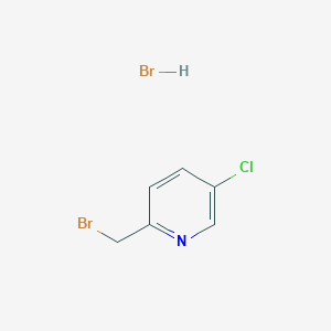 molecular formula C6H6Br2ClN B1447742 2-(Bromomethyl)-5-chloropyridine hydrobromide CAS No. 1646152-49-9