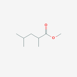 molecular formula C8H16O2 B14477485 Methyl 2,4-dimethylpentanoate CAS No. 71672-33-8