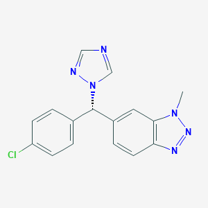 molecular formula C16H13ClN6 B144775 伏罗唑 CAS No. 129731-10-8