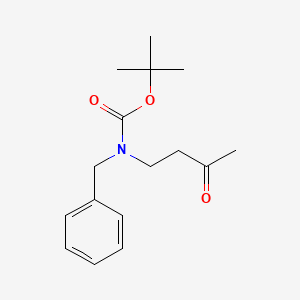 molecular formula C16H23NO3 B1447759 N-Benzyl-N-boc-4-amino-2-butanone CAS No. 1094595-81-9