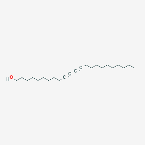 molecular formula C23H40O B14477628 Tricosa-10,12-diyn-1-OL CAS No. 69288-35-3
