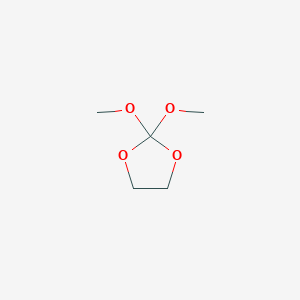 molecular formula C5H10O4 B14477648 2,2-Dimethoxy-1,3-dioxolane CAS No. 66747-32-8