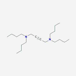 molecular formula C20H40N2 B14477826 N~1~,N~1~,N~4~,N~4~-Tetrabutylbut-2-yne-1,4-diamine CAS No. 65305-72-8