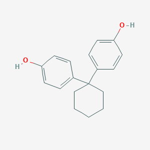 molecular formula C18H20O2 B144779 1,1-Bis(4-hydroxyphenyl)cyclohexane CAS No. 843-55-0