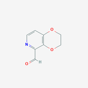2,3-Dihydro-[1,4]dioxino[2,3-c]pyridine-5-carbaldehyde