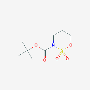 Tert-butyl 2,2-dioxooxathiazinane-3-carboxylate