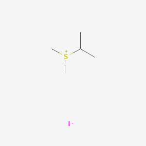 molecular formula C5H13IS B14478020 Dimethyl(propan-2-yl)sulfanium iodide CAS No. 65130-51-0