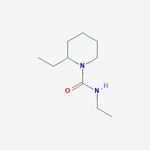 molecular formula C10H20N2O B14478024 N,2-Diethylpiperidine-1-carboxamide CAS No. 67626-70-4