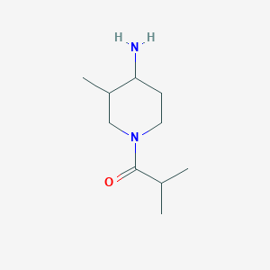1-(4-Amino-3-methylpiperidin-1-yl)-2-methylpropan-1-one