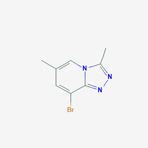 molecular formula C8H8BrN3 B1447817 8-Bromo-3,6-dimethyl-[1,2,4]triazolo[4,3-A]pyridine CAS No. 1519398-17-4