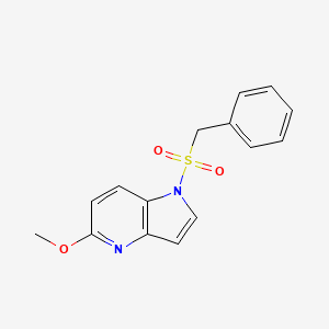 1-(Benzylsulfonyl)-5-methoxy-4-azaindole