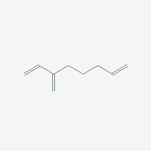 molecular formula C9H14 B14478484 1,7-Octadiene, 3-methylene- CAS No. 68695-13-6