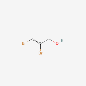 molecular formula C3H4Br2O B14478501 2-Propen-1-ol, 2,3-dibromo-, (2Z)- CAS No. 69298-57-3