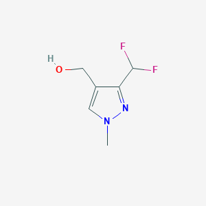 [3-(difluoromethyl)-1-methyl-1H-pyrazol-4-yl]methanol