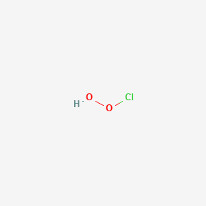molecular formula ClHO2 B14478771 Hydroxy hypochlorite CAS No. 67952-07-2