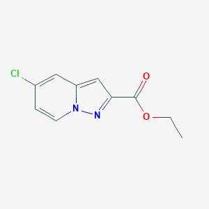 molecular formula C10H9ClN2O2 B1447903 Ethyl 5-chloropyrazolo[1,5-a]pyridine-2-carboxylate CAS No. 1691046-87-3