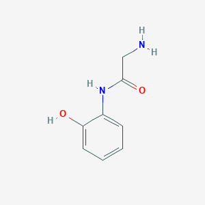 molecular formula C8H10N2O2 B14479431 N-(2-Hydroxyphenyl)glycinamide CAS No. 71641-93-5
