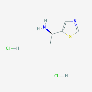 (1R)-1-(1,3-thiazol-5-yl)ethan-1-amine dihydrochloride