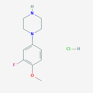 1-(3-Fluoro-4-methoxyphenyl)piperazine hydrochloride