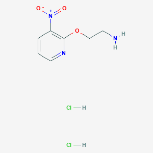2-(2-Aminoethoxy)-3-nitropyridine dihydrochloride