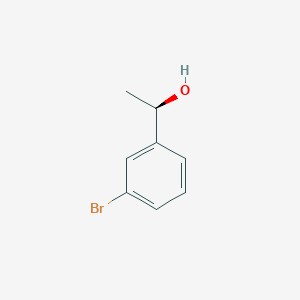 molecular formula C8H9BrO B144796 (R)-1-(3-Bromophenyl)ethanol CAS No. 134615-24-0