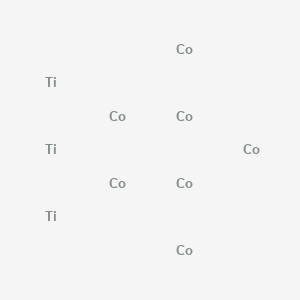 molecular formula Co7Ti3 B14479601 Cobalt;titanium CAS No. 66273-52-7