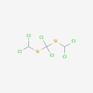 molecular formula C3H2Cl6Si2 B14479666 CID 78066517 
