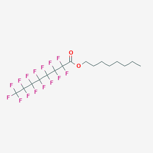 molecular formula C16H17F15O2 B14479673 Octyl pentadecafluorooctanoate CAS No. 67699-49-4