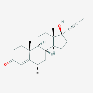 molecular formula C23H32O2 B144797 Dimethisterone CAS No. 79-64-1
